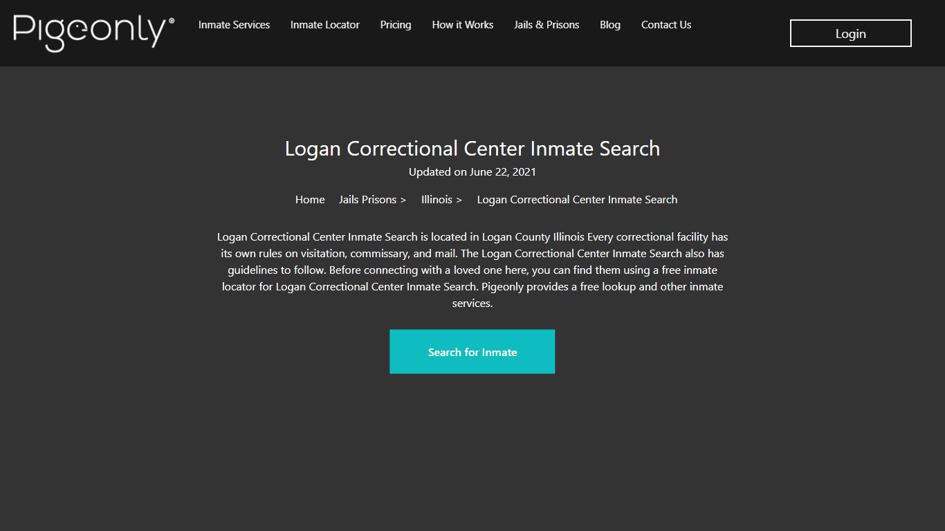 Logan Correctional Center Inmate Search Inmate Lookup | Illinois